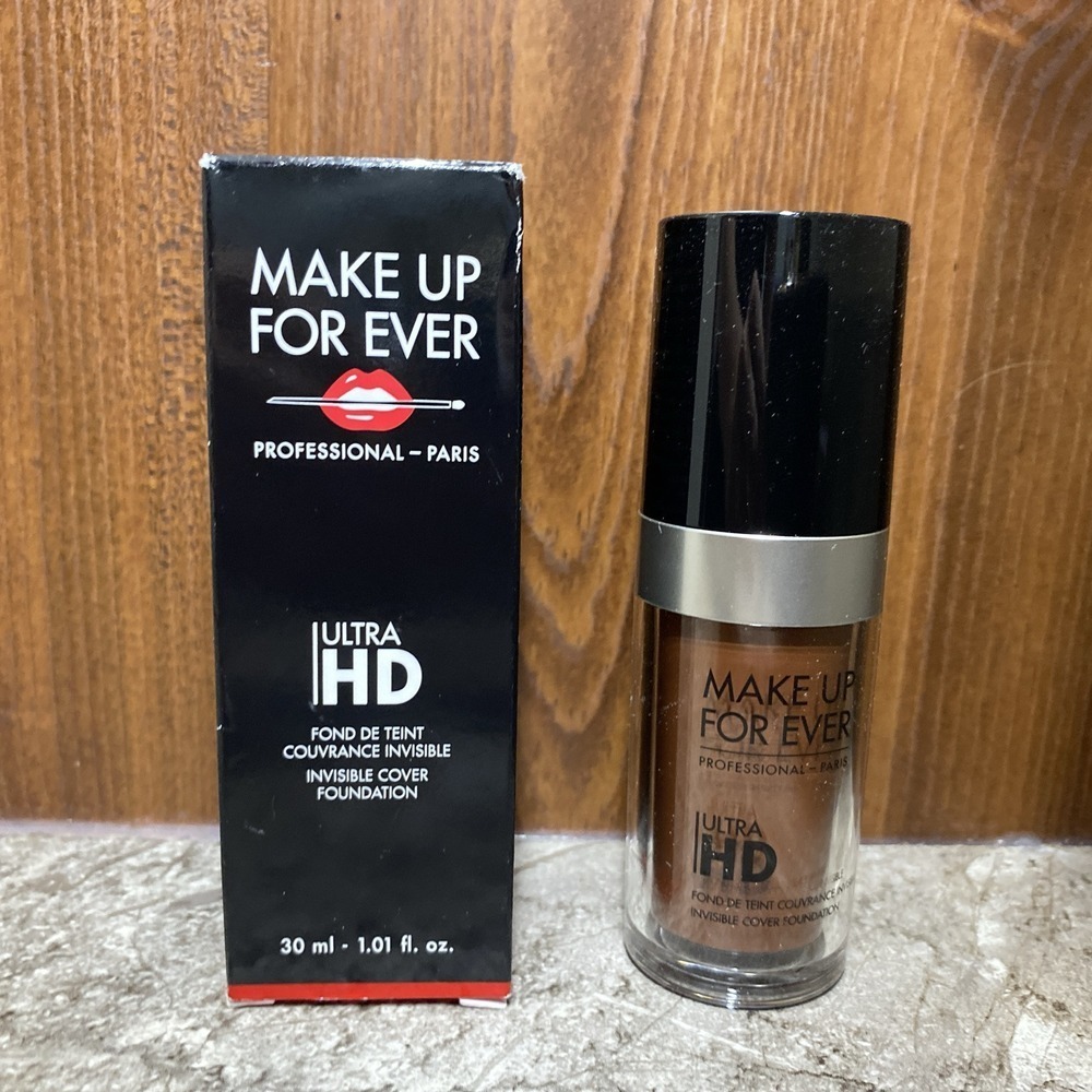 MAKE UP FOR EVER ULTRA HD INVISIBLE COVER FOUNDATION Y532 1.01‎ OZ BOXED